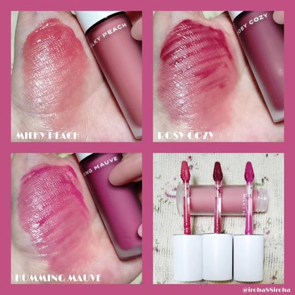 カラードロップ ロージーコージー/FEEV/口紅を使ったクチコミ(2枚目)