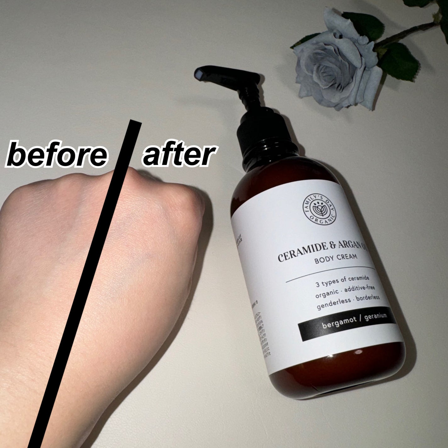 セラミドボディクリーム/FAMILY'S DAY ORGANIC/ボディクリームを使ったクチコミ(6枚目)