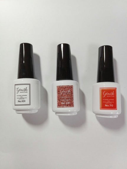 ジーニッシュ/ジーニッシュマニキュア/マニキュアを使ったクチコミ(1枚目)