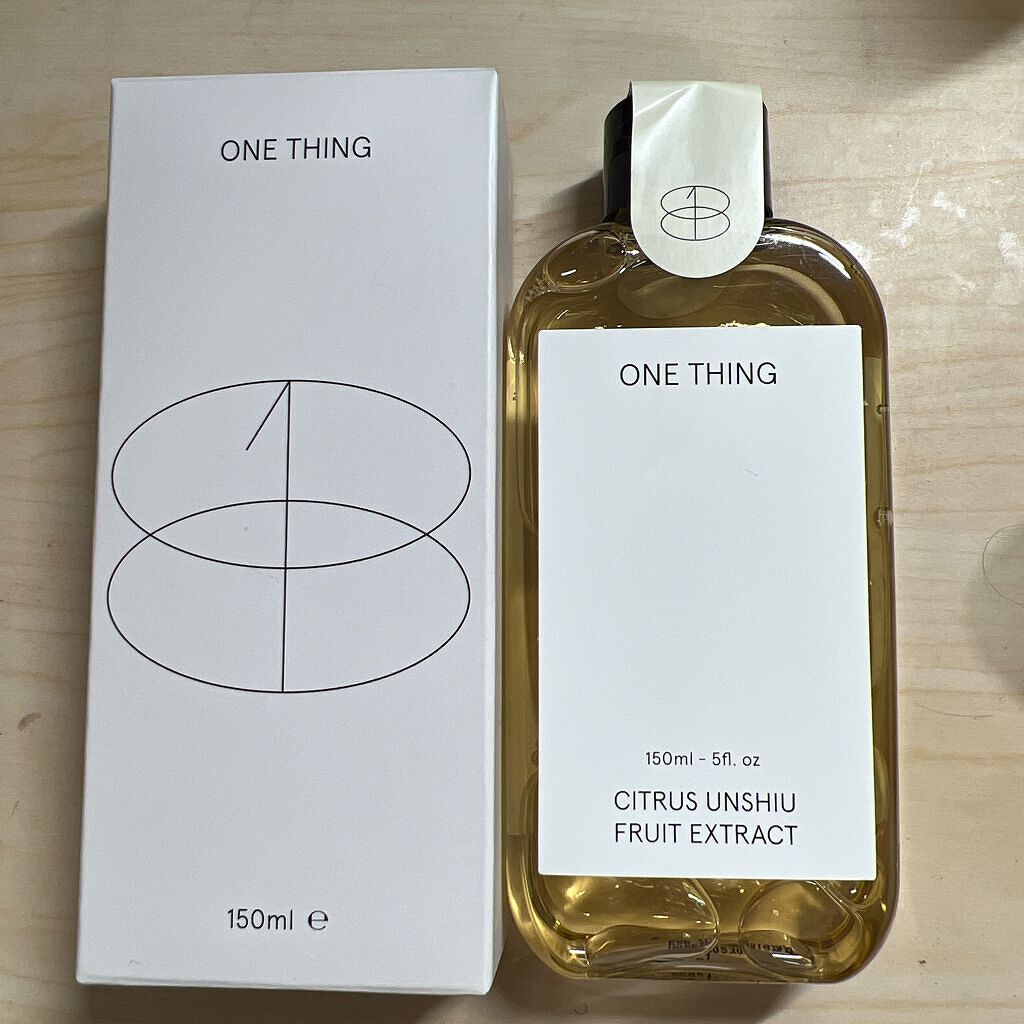 青みかん化粧水/ONE THING/化粧水を使ったクチコミ（2枚目）