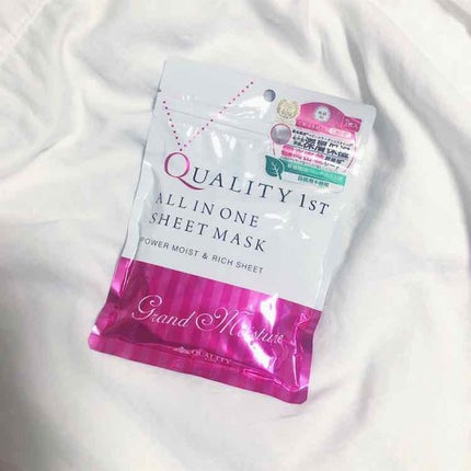 オールインワンシートマスク グランモイスト 携帯用/クオリティファースト/シートマスク・パックを使ったクチコミ(1枚目)