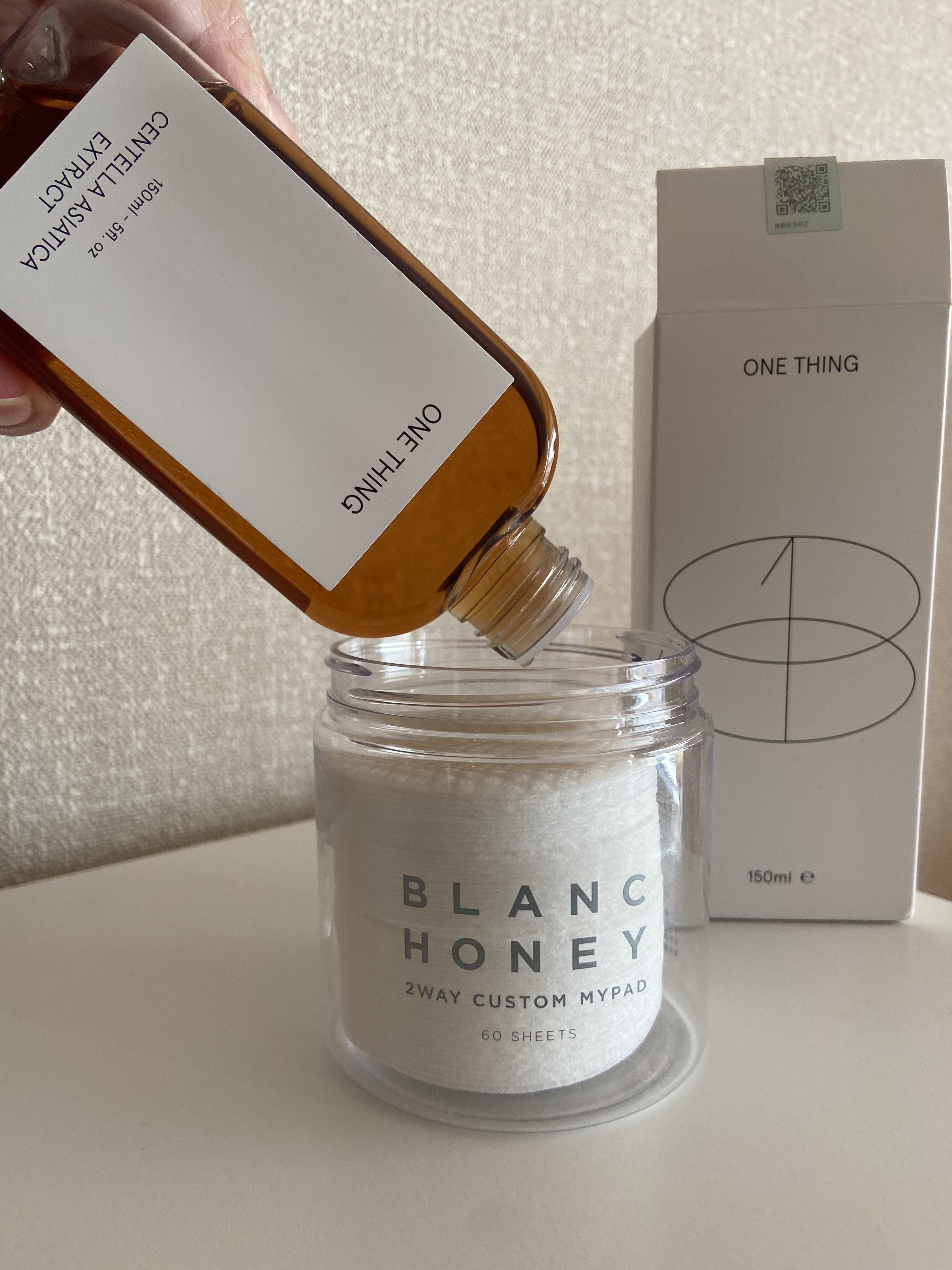 2WAY カスタムマイパッド/ブランハニー/コットンを使ったクチコミ（2枚目）