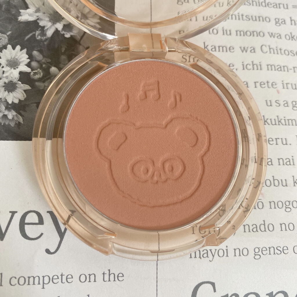 ピュア ブラッシュド サンシャイン チーク/PERIPERA/パウダーチークを使ったクチコミ（3枚目）