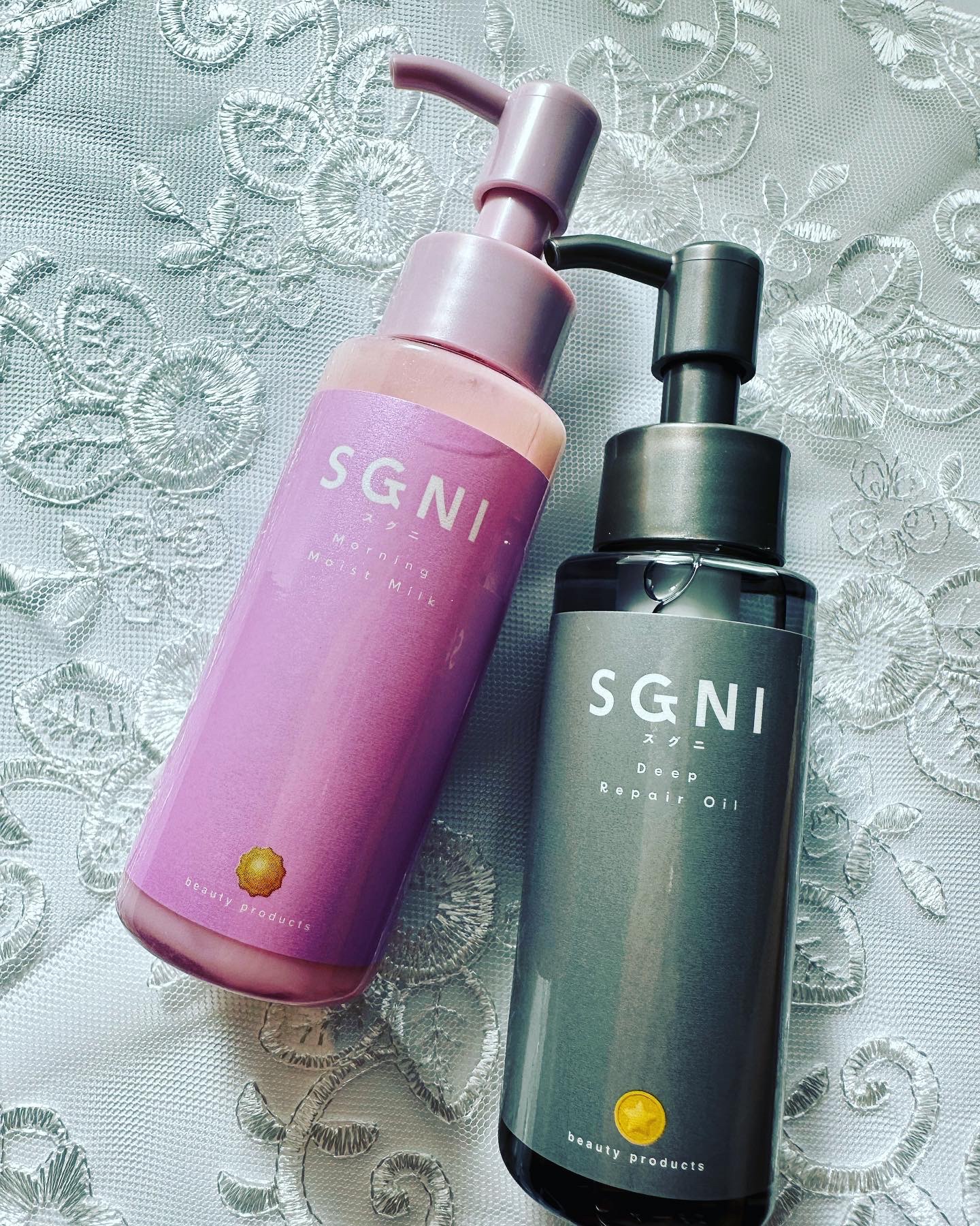 スグニ ディープリペアオイル/SGNI/ヘアオイルを使ったクチコミ（2枚目）