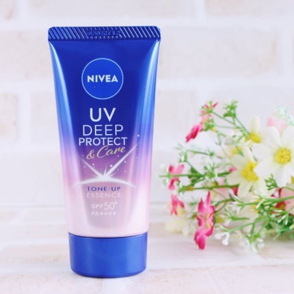 ニベアUV ディープ プロテクト&ケア トーンアップ エッセンス/ニベア/日焼け止めローションを使ったクチコミ(1枚目)