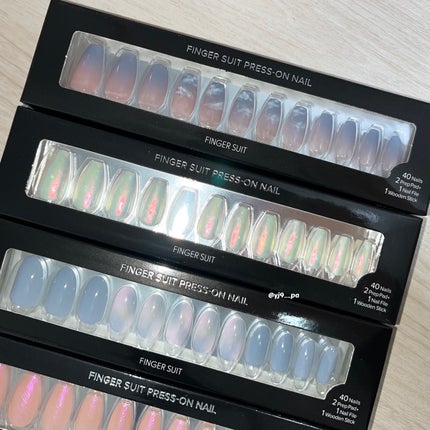 ネイルチップ(シールタイプ)/FINGER SUIT/ネイルチップ・パーツを使ったクチコミ(2枚目)