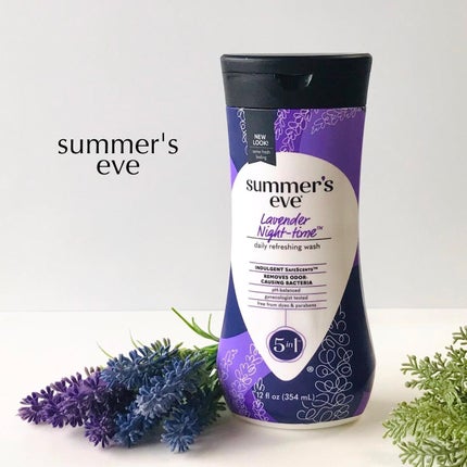 ラベンダーナイトタイムウォッシュ/Summer's Eve(サマーズイブ)/デリケートゾーンケアを使ったクチコミ(1枚目)