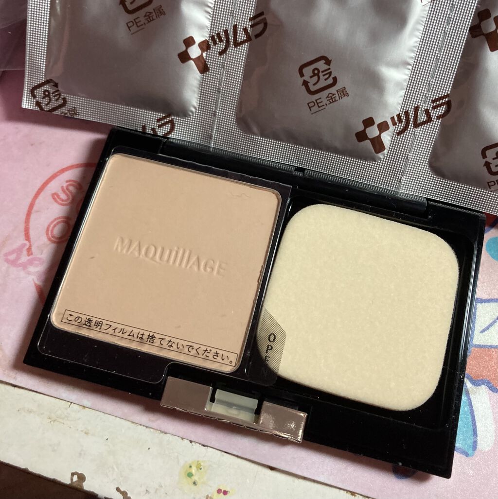 ドラマティックフェイスパウダー/マキアージュ/プレストパウダーを使ったクチコミ（2枚目）
