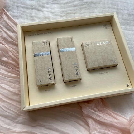 スターターBOX/BEAW./スキンケアキットを使ったクチコミ(4枚目)