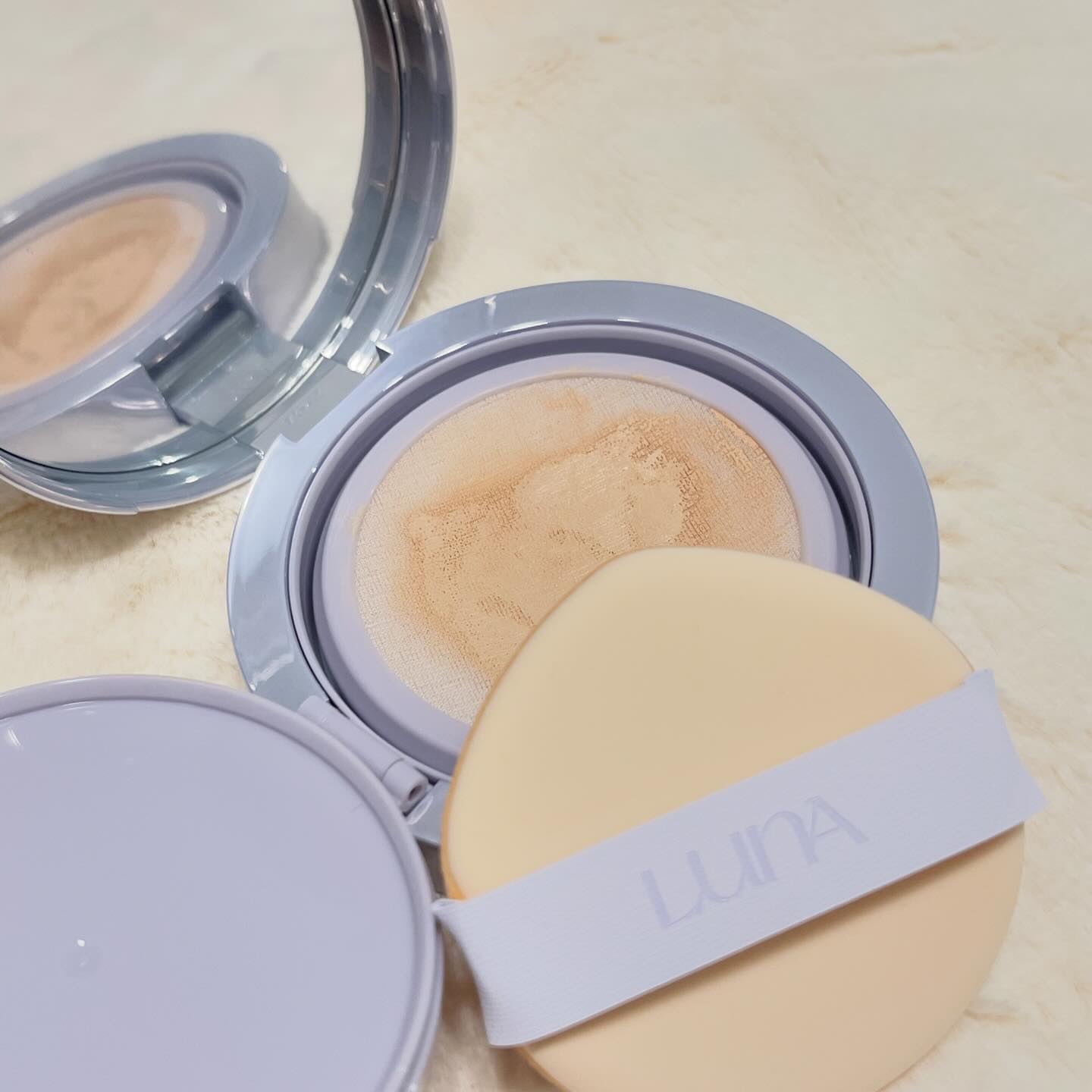 ハイパーメッシュファンデーション/LUNA/クッションファンデーションを使ったクチコミ（3枚目）