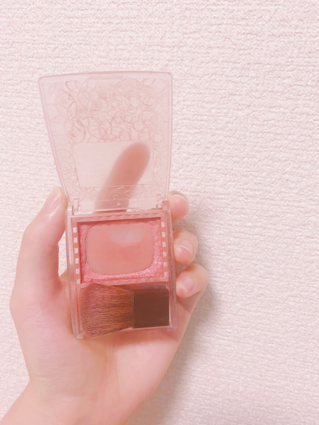 パールグロウチーク/CEZANNE/パウダーチークを使ったクチコミ（2枚目）