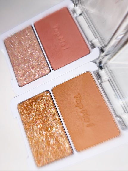 タップミー パレットデュオ/unleashia/アイシャドウパレットを使ったクチコミ(3枚目)