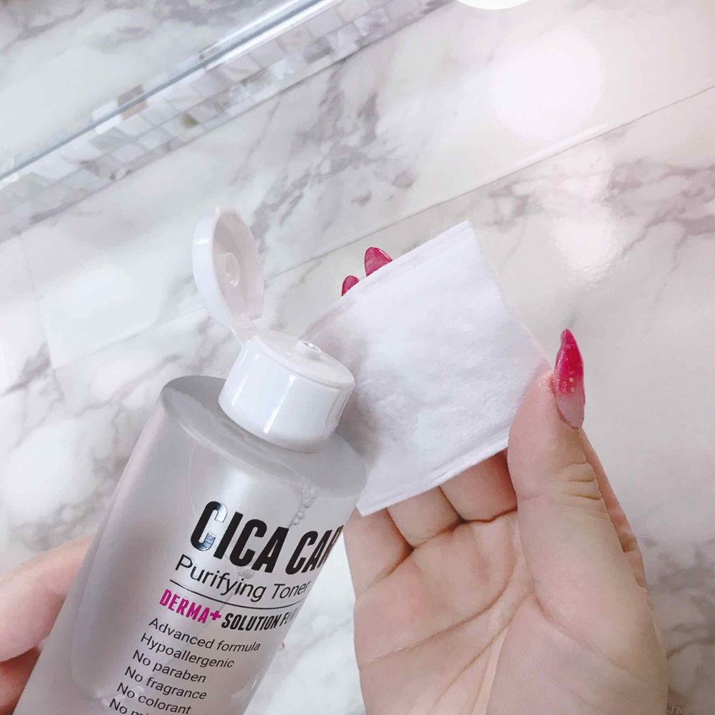 CICAピュリファイング トナー/ロベクチン/化粧水を使ったクチコミ（2枚目）