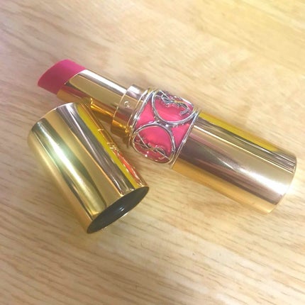 ルージュ ヴォリュプテ シャイン/YVES SAINT LAURENT BEAUTE/口紅を使ったクチコミ(2枚目)