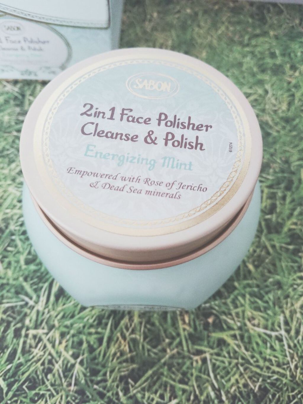 フェイスポリッシャー リフレッシング(ミント)/SABON/スクラブ・ゴマージュを使ったクチコミ(2枚目)