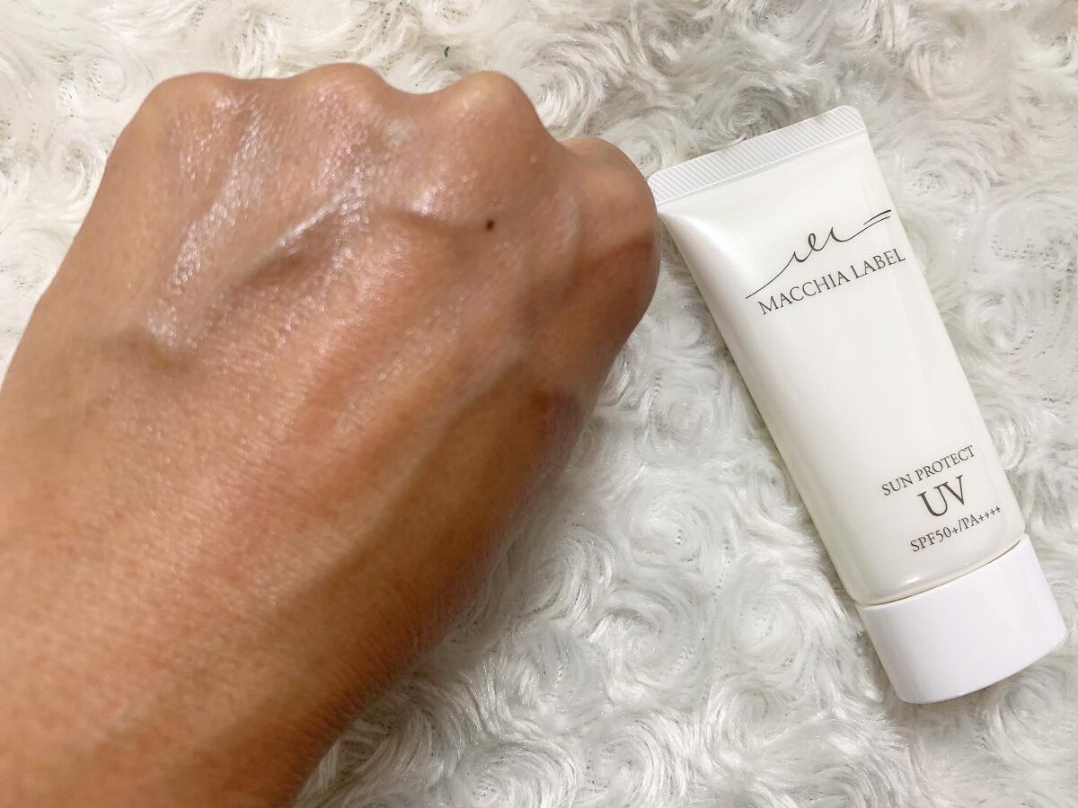サンプロテクトUVジェル50＋/Macchia Label/日焼け止めジェルを使ったクチコミ（3枚目）