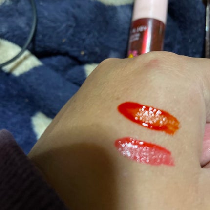 スイートペコエディション ウォータードロップ ティント バーム/HOLIKA HOLIKA/口紅を使ったクチコミ(2枚目)