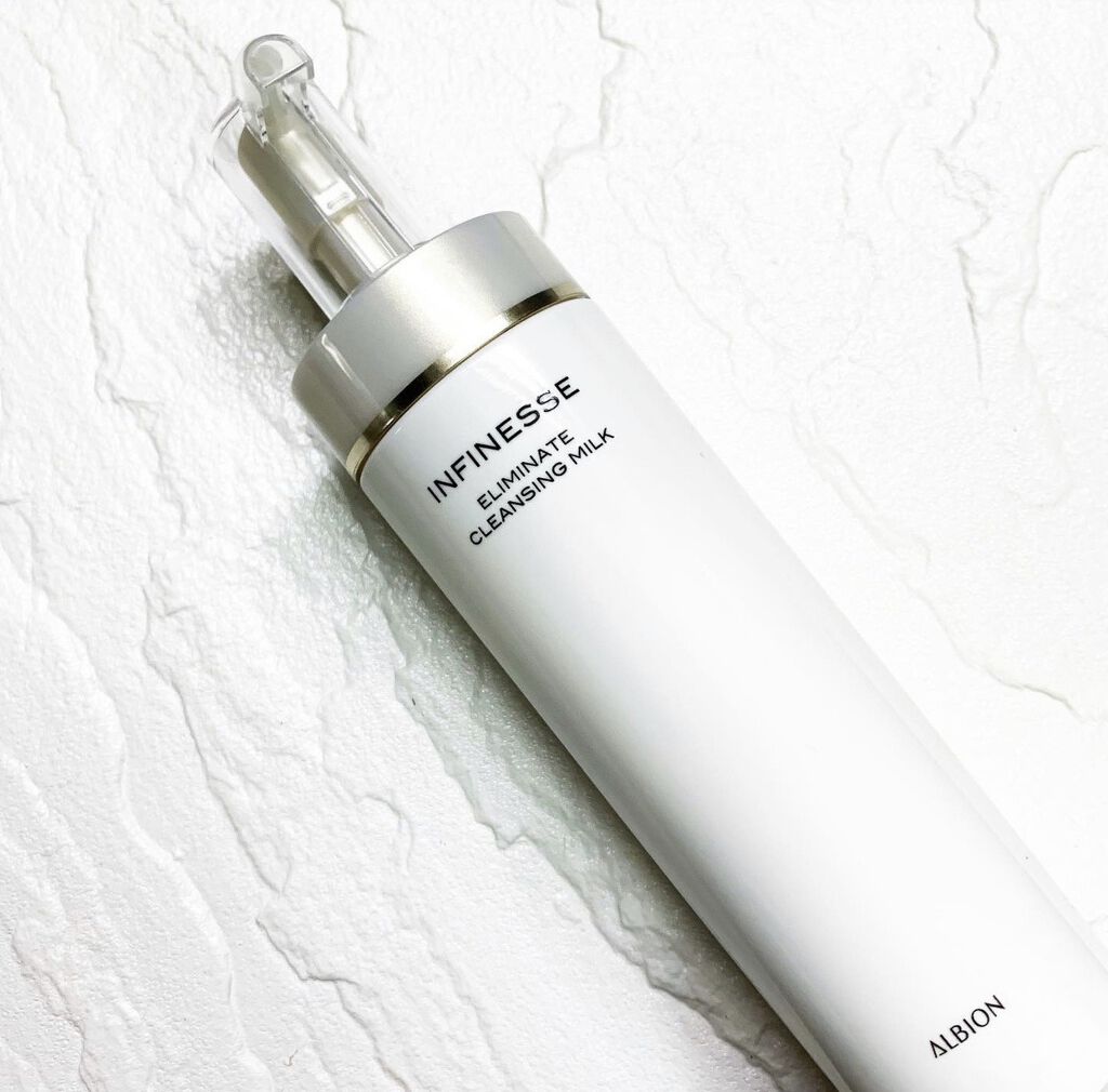 アンフィネス エリミネート クレンジング ミルク/ALBION/ミルククレンジングを使ったクチコミ（1枚目）