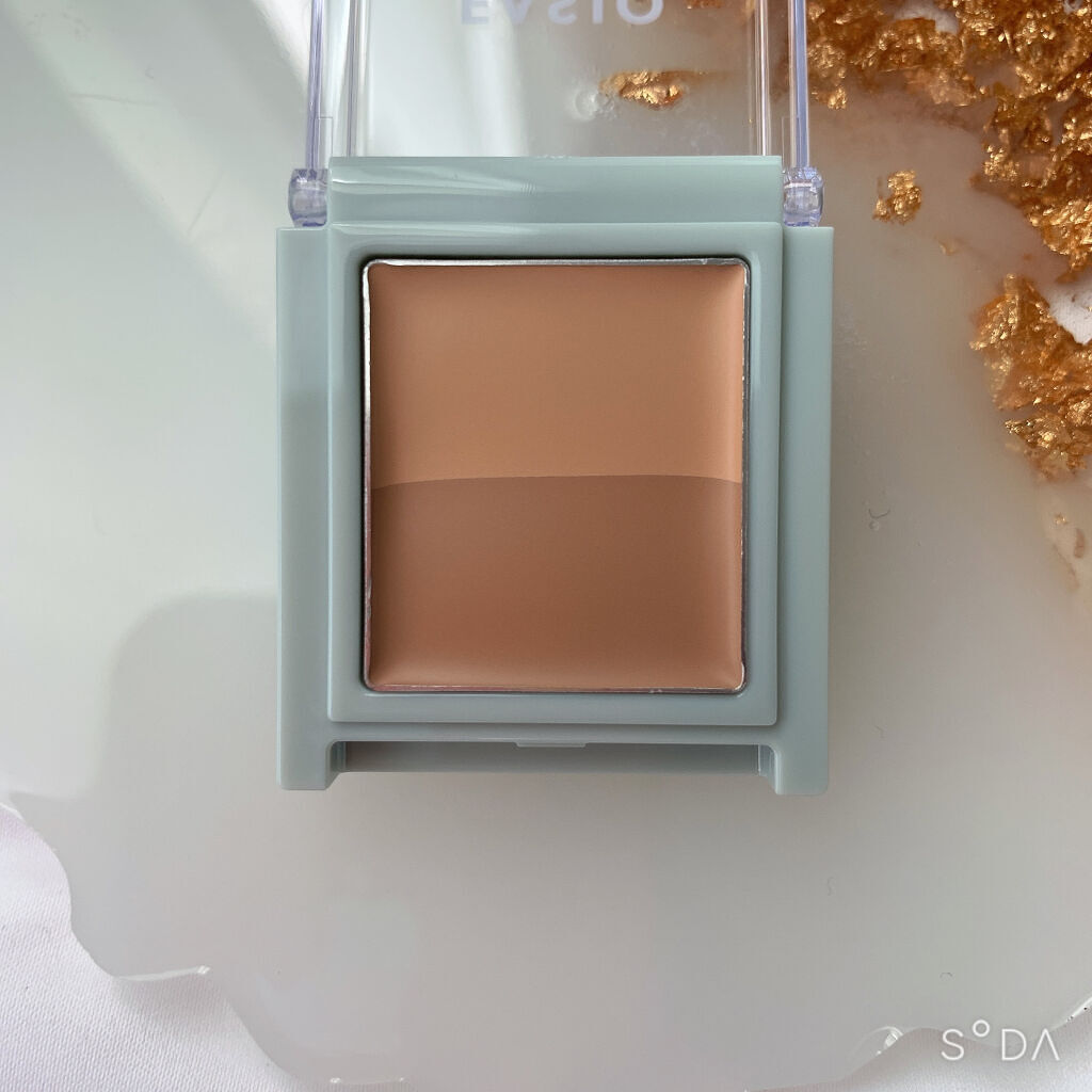 エアリーステイ コンシーラー 03 ベージュ・ダークベージュ/FASIO/パレットコンシーラーを使ったクチコミ（2枚目）