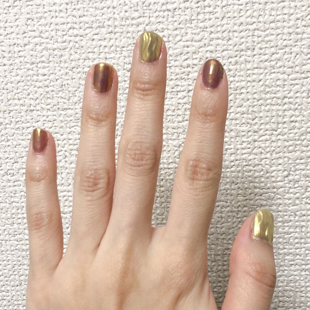 ジェルネイル（ライト対応）/セリア/ジェルネイルを使ったクチコミ（3枚目）