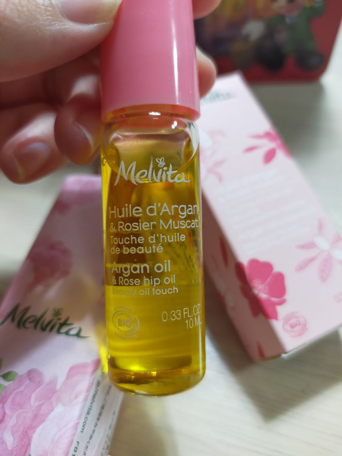 ビオオイル ローズ②① 3本 メルヴィータ ⁄ ビオオイル ローズ＆アルガン タッチオイルの公式商品