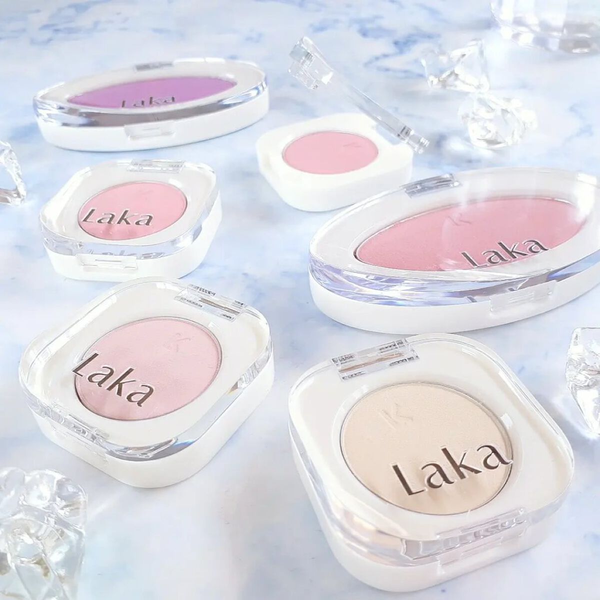 ラブシルクブラッシュ/Laka/パウダーチークを使ったクチコミ(1枚目)