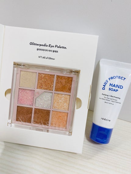 グリッターペディアアイパレット/unleashia/アイシャドウパレットを使ったクチコミ(1枚目)