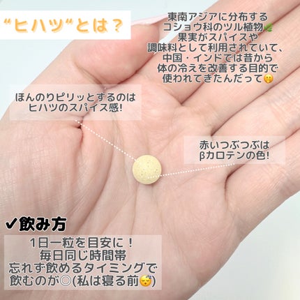 ボラケア バランス with セラミド ヒハツα/天藤製薬/健康サプリメントを使ったクチコミ(2枚目)