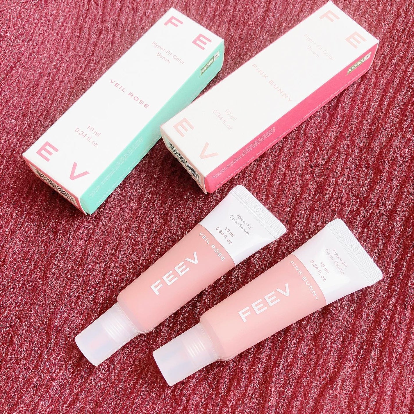 カラーセラムミニ/FEEV/リキッドチークを使ったクチコミ(1枚目)