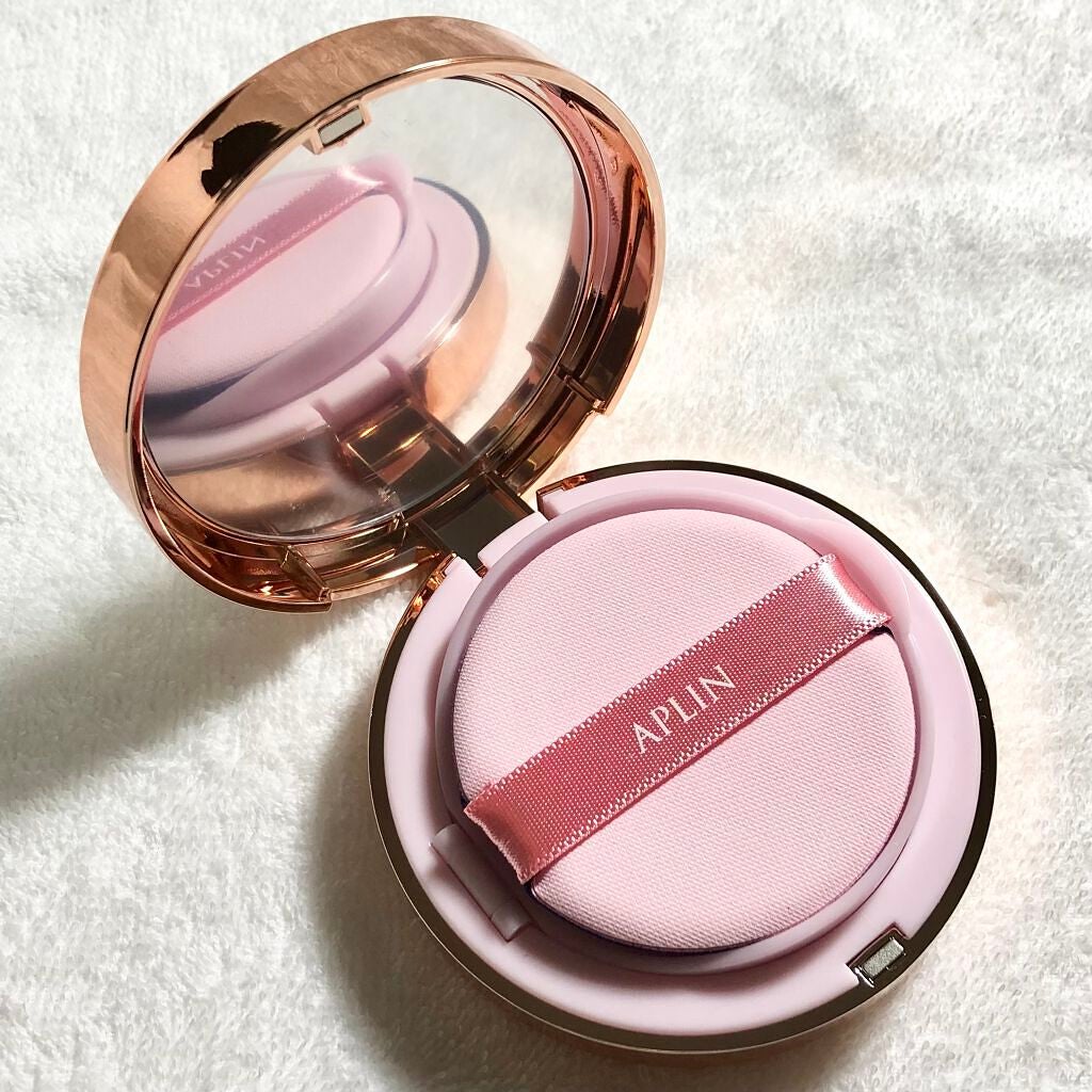 ピンクティーツリーカバークッション/APLIN/クッションファンデーションを使ったクチコミ(3枚目)