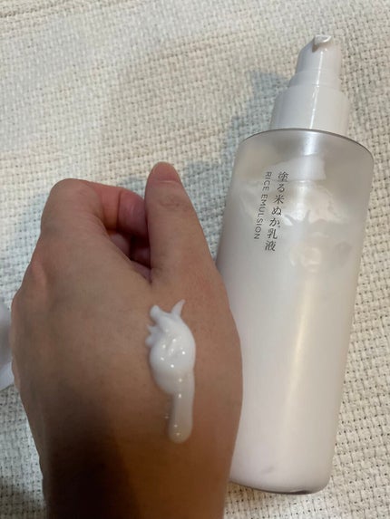 塗る米ぬか乳液/米一途/乳液を使ったクチコミ(1枚目)