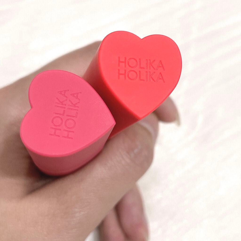 ハートクラッシュジェリーベルベットティント/HOLIKA HOLIKA/リップティントを使ったクチコミ(6枚目)