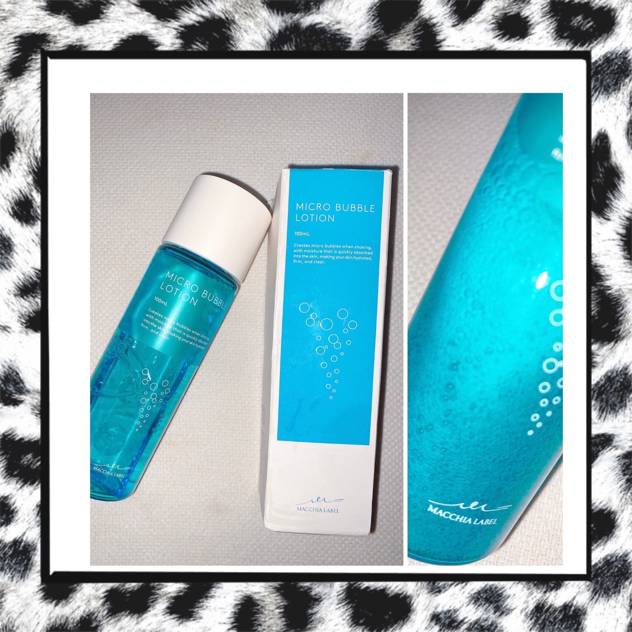 薬用マイクロバブルローション/Macchia Label/化粧水を使ったクチコミ（1枚目）