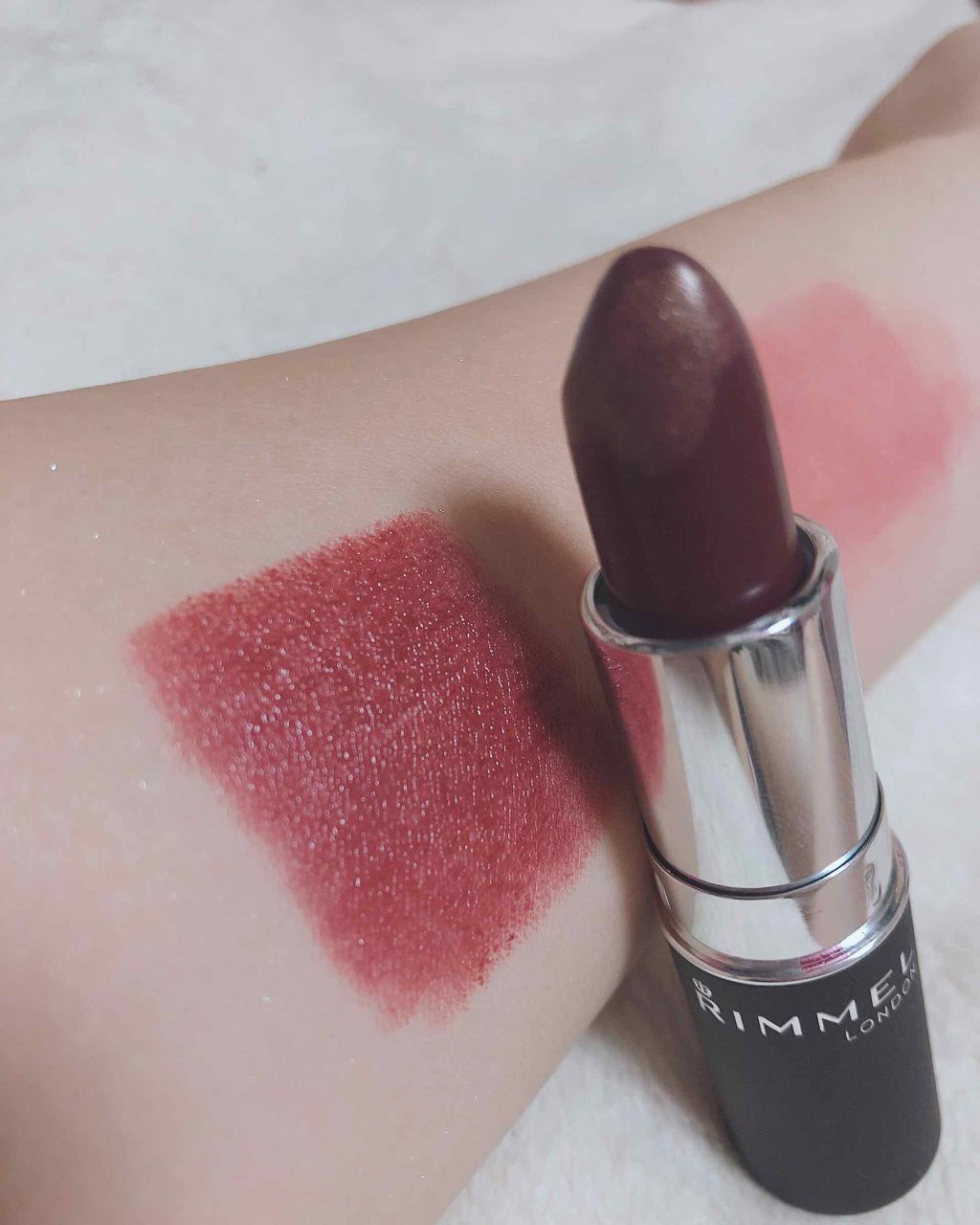マシュマロルック リップスティック/リンメル ロンドン/口紅を使ったクチコミ(3枚目)