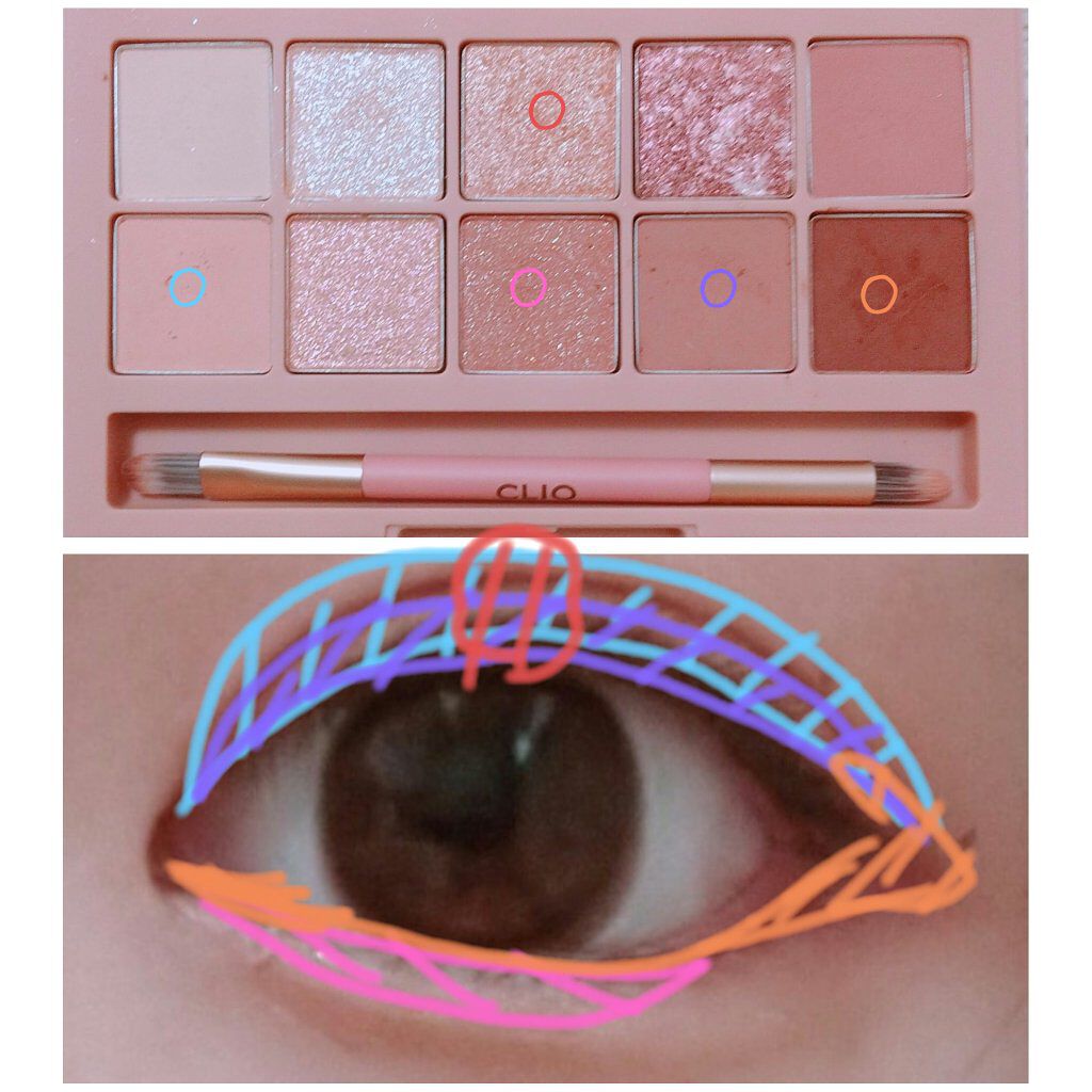 プロ アイ パレット/CLIO/アイシャドウパレットを使ったクチコミ（3枚目）