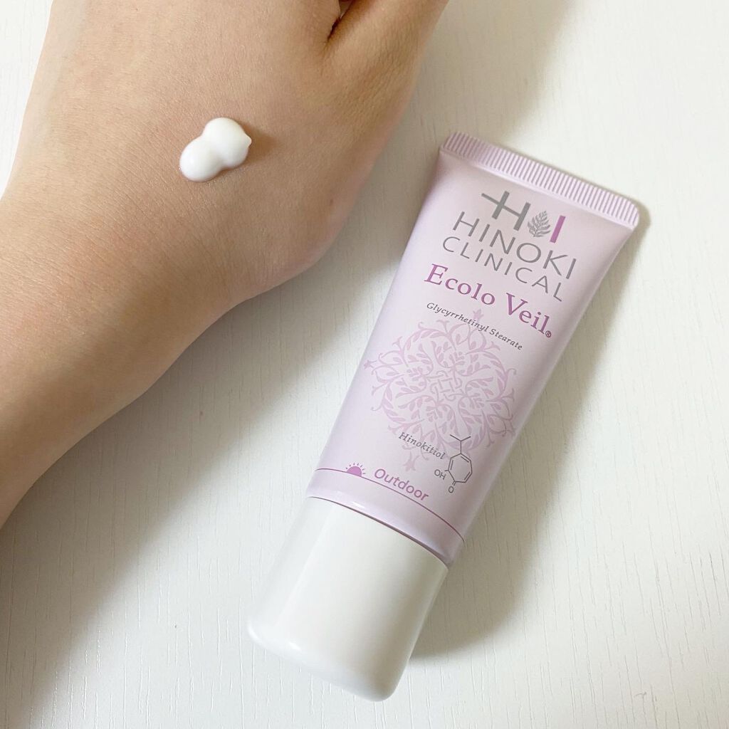 エコロヴェール/ヒノキ肌粧品/日焼け止めクリームを使ったクチコミ（3枚目）