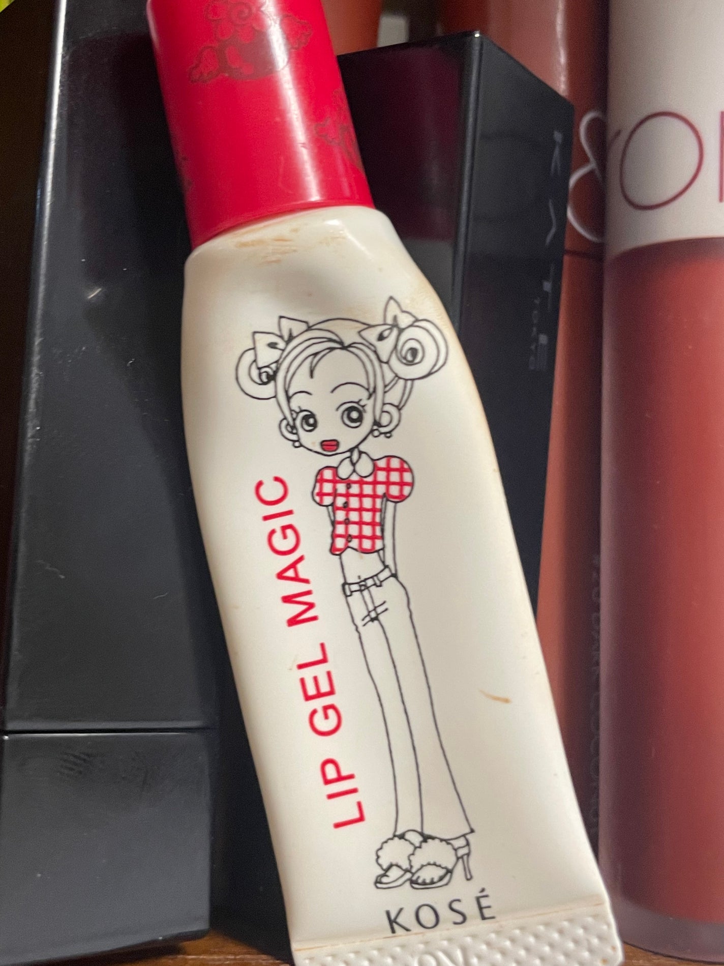 リップ ジェル マジック/コーセーコスメニエンス/リップグロスを使ったクチコミ(2枚目)