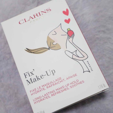 フィックス メイクアップ/CLARINS/ミスト状化粧水を使ったクチコミ(2枚目)