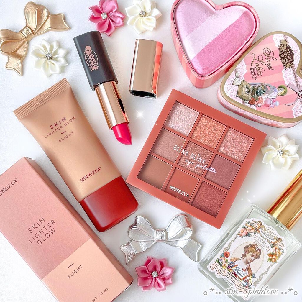 BLINK BLINK eye palette/MERREZ'CA/アイシャドウパレットを使ったクチコミ（1枚目）