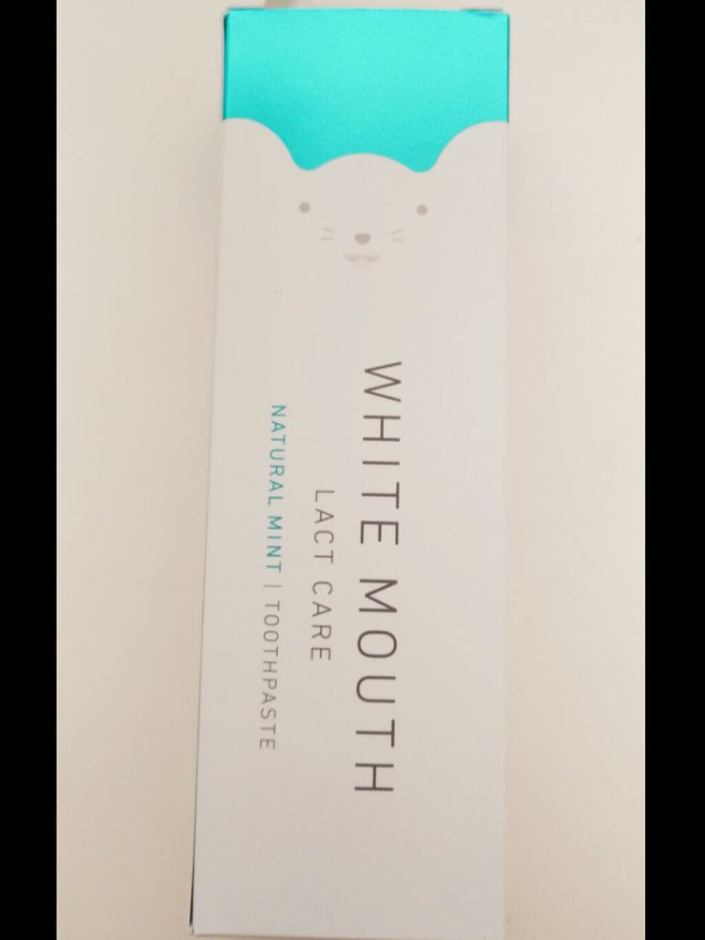 デンタルクレンジングペースト/ホワイトマウス/歯磨き粉を使ったクチコミ（2枚目）