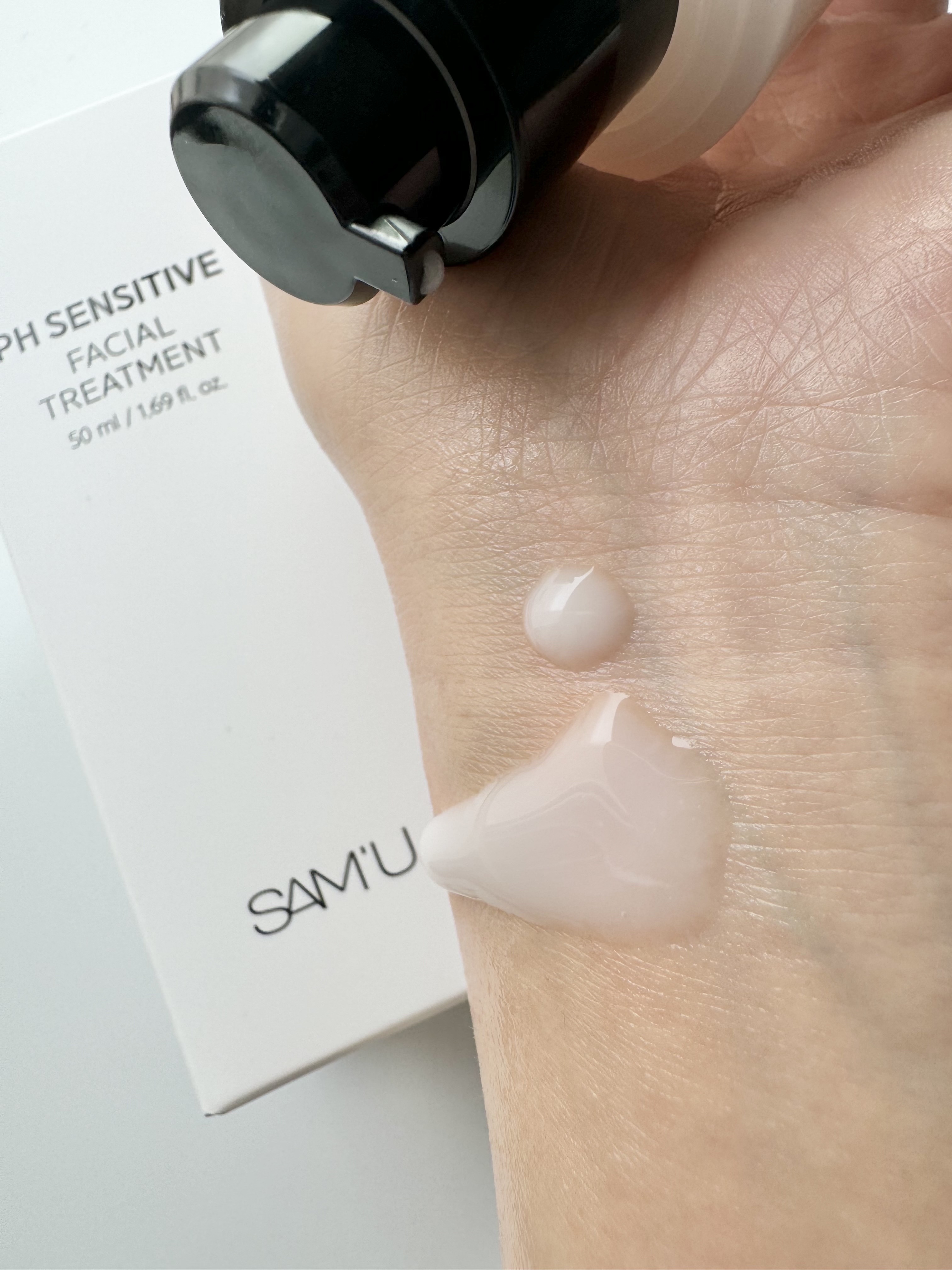 サミュ PHセンシティブフェイシャルトリートメント/SAM'U/美容液を使ったクチコミ（2枚目）