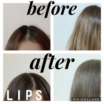 泡カラー フォレストカーキ/リーゼ/ヘアカラーを使ったクチコミ(2枚目)