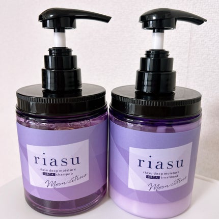 リアス ディープ モイスチャー シカ シャンプー/トリートメント/riasu/市販シャンプーを使ったクチコミ(1枚目)