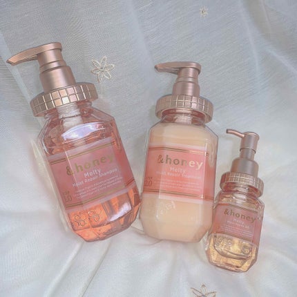 &honey Melty モイストリペア シャンプー1.0/モイストリペア ヘアトリートメント2.0/&honey/市販シャンプーを使ったクチコミ(1枚目)