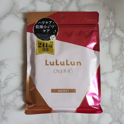 ルルルンOVER45 カメリアピンク(モイスト) 7枚入/ルルルン/シートマスク・パックを使ったクチコミ(1枚目)