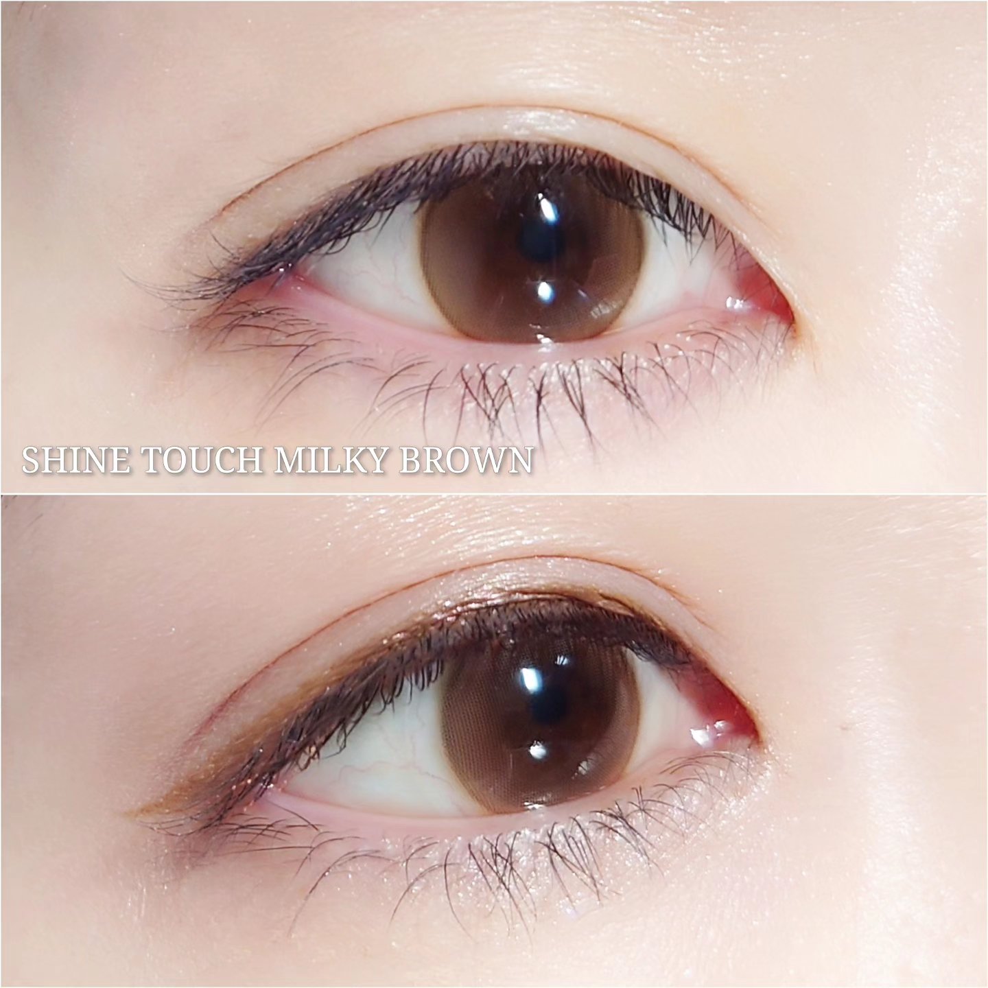 ShineTouch 1day/OLENS/ワンデー（１DAY）カラコンを使ったクチコミ（2枚目）