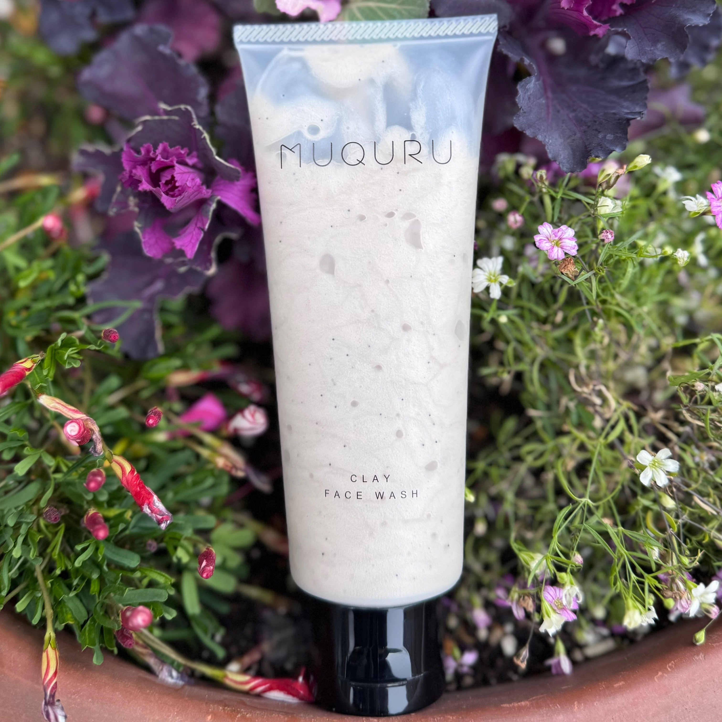 クレイフェイスウォッシュ/MUQURU/洗顔フォームを使ったクチコミ（2枚目）