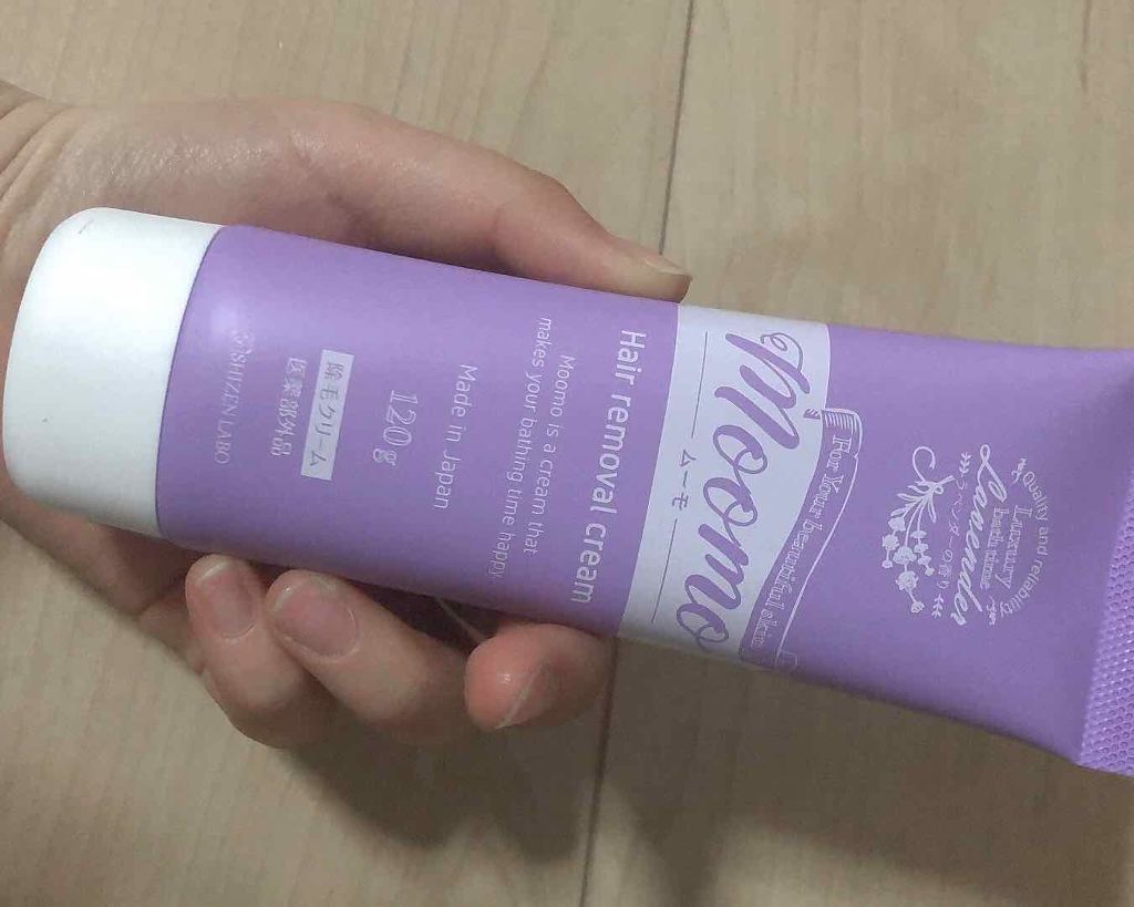 脱毛クリーム MOOMO/自然化粧品研究所/除毛クリームを使ったクチコミ(1枚目)