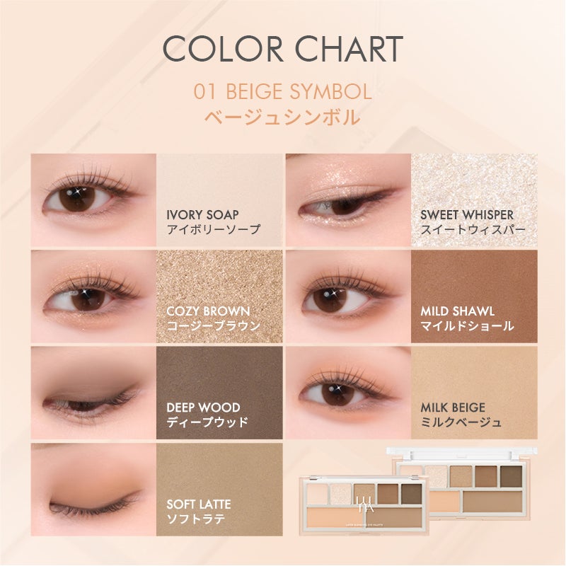 レイヤーブレンディングアイパレット/LUNA/アイシャドウパレットを使ったクチコミ(3枚目)