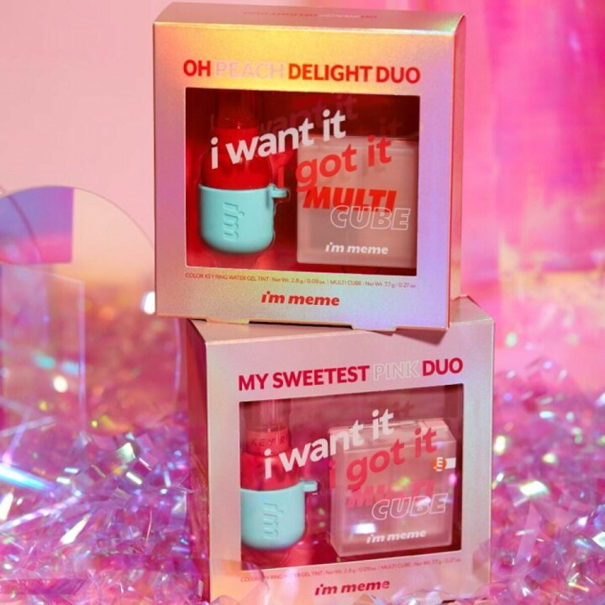 DUOセット/i’m meme/メイクアップキットを使ったクチコミ(3枚目)